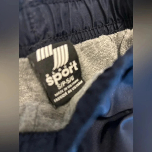 Children's Place Sport Windbreaker Pants Fully Lined Boys Size S/P 5/6 Blue - Picture 2 of 3